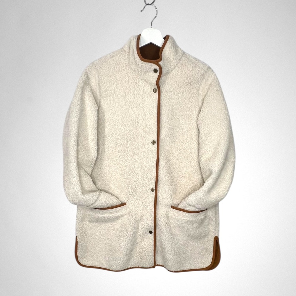 OLD NAVY Faux Sherpa Coat Jacket M
